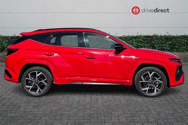 Hyundai TUCSON 1.6 T-GDi N Line S SUV 5dr Petrol Hybrid Auto Euro 6 (s/s) (215 ps)
