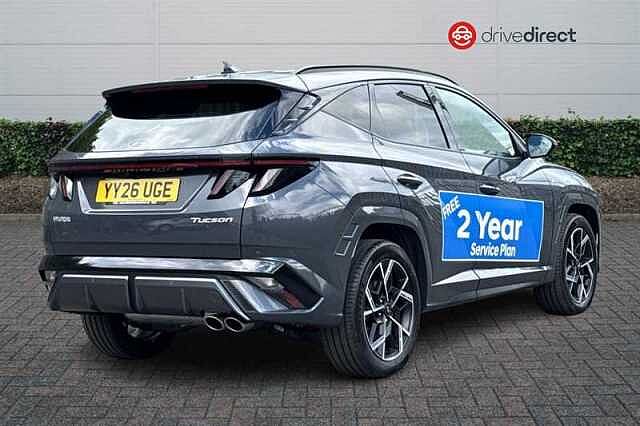 Hyundai TUCSON 1.6 T-GDi N Line SUV 5dr Petrol DCT Euro 6 (s/s) (150 ps)