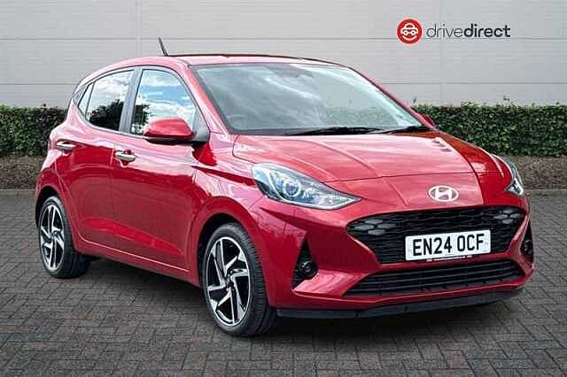 Hyundai I10 1.0 Premium Hatchback 5dr Petrol Auto Euro 6 (s/s) (63 ps) Red