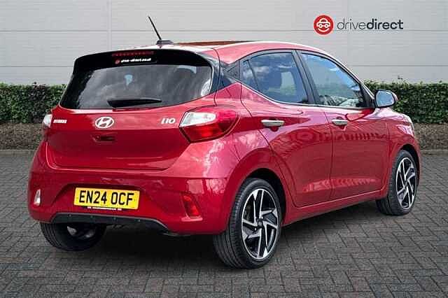 Hyundai I10 1.0 Premium Hatchback 5dr Petrol Auto Euro 6 (s/s) (63 ps) Red