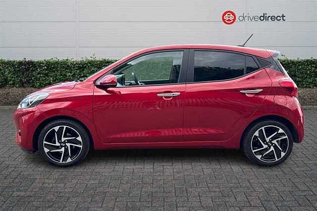 Hyundai I10 1.0 Premium Hatchback 5dr Petrol Auto Euro 6 (s/s) (63 ps) Red