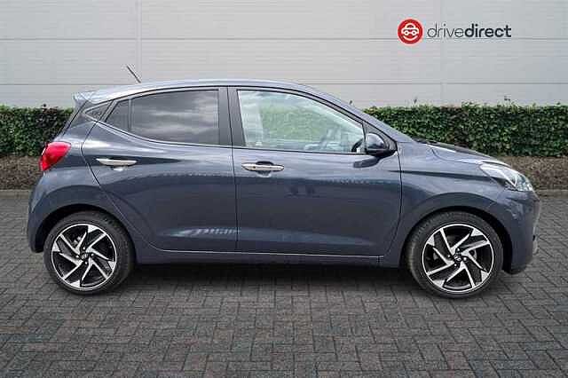 Hyundai I10 1.2 Premium Hatchback 5dr Petrol Manual Euro 6 (s/s) (79 ps) Grey