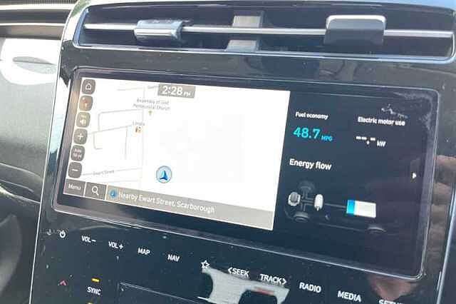 Hyundai TUCSON 1.6 h T-GDi Premium SUV 5dr Petrol Hybrid Auto Euro 6 (s/s) (230 ps) Blue