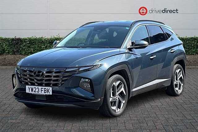 Hyundai TUCSON 1.6 h T-GDi Premium SUV 5dr Petrol Hybrid Auto Euro 6 (s/s) (230 ps) Blue