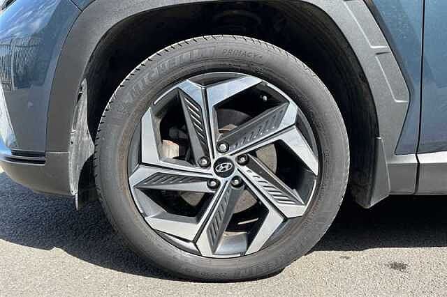 Hyundai TUCSON 1.6 h T-GDi Premium SUV 5dr Petrol Hybrid Auto Euro 6 (s/s) (230 ps) Blue