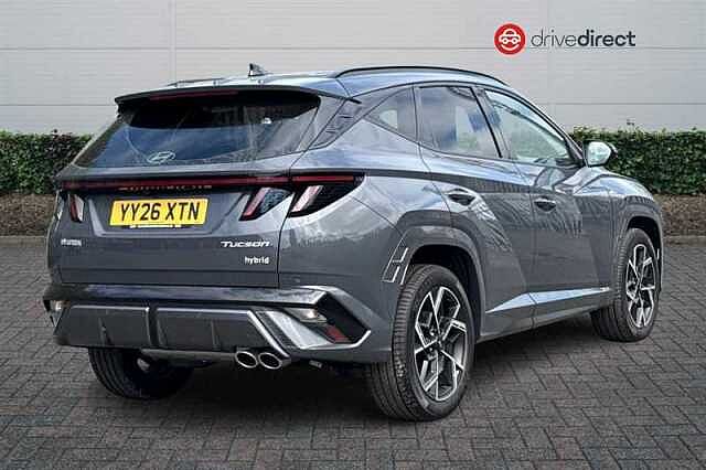 Hyundai TUCSON 1.6T Hybrid N Line Edition SUV 5dr Petrol Hybrid Auto Euro 6 (s/s) (239 ps)