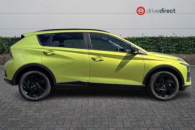 Hyundai BAYON 1.0 T-GDi Black Line SUV 5dr Petrol DCT Euro 6 (s/s) (90 ps) Green