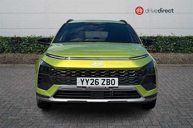 Hyundai BAYON 1.0 T-GDi Black Line SUV 5dr Petrol DCT Euro 6 (s/s) (90 ps) Green