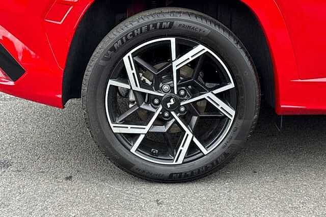Hyundai TUCSON 1.6T Hybrid N Line Edition SUV 5dr Petrol Hybrid Auto Euro 6 (s/s) (239 ps) Red