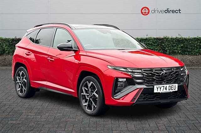 Hyundai TUCSON 1.6 T-GDi N Line S SUV 5dr Petrol Hybrid Auto Euro 6 (s/s) (215 ps)