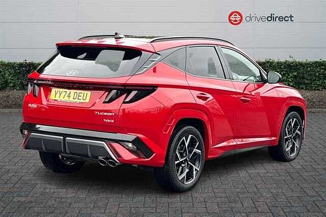 Hyundai TUCSON 1.6 T-GDi N Line S SUV 5dr Petrol Hybrid Auto Euro 6 (s/s) (215 ps)