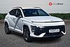Hyundai KONA 1.6 h-GDi N Line S SUV 5dr Petrol Hybrid DCT Euro 6 (s/s) (141 ps) White