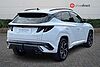 Hyundai TUCSON 1.6 T-GDi N Line SUV 5dr Petrol Hybrid Auto Euro 6 (s/s) (215 ps) White
