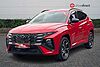 Hyundai TUCSON 1.6T Hybrid N Line Edition SUV 5dr Petrol Hybrid Auto Euro 6 (s/s) (239 ps) Red